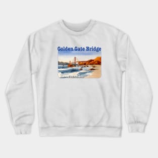 Golden Gate Bridge, San Francisco Crewneck Sweatshirt